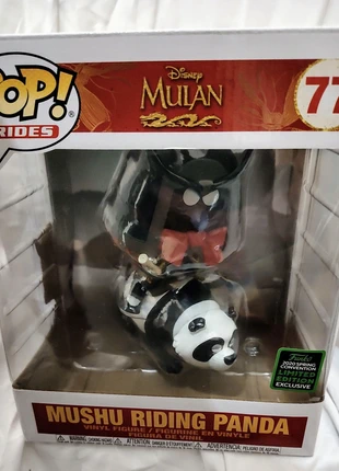 Funko Pop! #77 – Mushu Riding Panda (Mulan von Disney) selten, brand: Funko Pop, condizioni: Ottime, taglia: XXL, €80.00, €84.70 include la Protezione acquisti