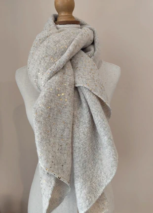 Écharpe crème dorée, marque: sans marque, état: Neuf avec étiquette, 15,00 €, 16,45 € Protection acheteurs (Pro) incluse