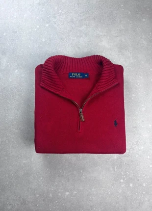 Pull Col Roulé Half Zip 1/4 Zip Col Camionneur Ralph Lauren Taille XL Homme Rouge Logo Brodé Marine, marque: Ralph Lauren, état: Très bon état, taille: XL, 50,00 €, 53,20 € Protection acheteurs (Pro) incluse