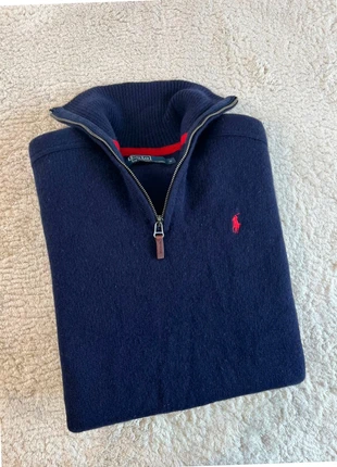 1/4 Zip / Demi zip / Pull camionneur Ralph Lauren - 100% laine - S homme, marque: Ralph Lauren, état: Très bon état, taille: S, 52,00 €, 55,30 € Protection acheteurs (Pro) incluse