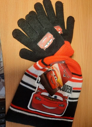 Bonnet + gants Disney (envoi rapide), brand: Disney, condition: New with tags, size: 5-8 years, 54 cm, €5.00, €5.95 includes Buyer Protection