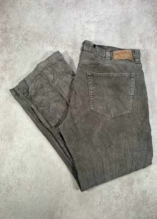 Pantalon Vintage En Velours Côtelé / Corduroy Windriver gris moyen texturé taille 38X32, marke: Vintage Dressing, zustand: Sehr gut, größe: W38 | DE 54, 20,00 €, 21,70 € beinhaltet Vinted-Käuferschutz Pro