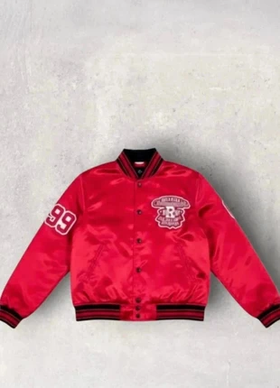 Veste satin Rocawear vintage – Broderies – Y2K – Très bon état – Rouge – Taille L, marca: Rocawear, estado: Muito bom, tamanho: L, €35.00, €37.45 inclui Proteção do Comprador