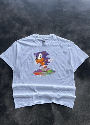 T-shirt vintage graphic tee boxy sonic, marque: Graphic Tee, état: Très bon état, taille: XXL, 9,99 €, 11,19 € Protection acheteurs (Pro) incluse