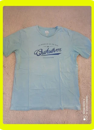 T-shirt Bleu T.XL Homme Quiksilver Regular Fit Casual surfwear coton, marke: Quiksilver, zustand: Sehr gut, größe: XL, 4,90 €, 5,85 € inklusive Vinted-Käuferschutz