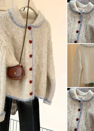 🧵Pull Cardigan Doux Style Vintage – Taille XL – Neuf🧵, estado: Nuevo sin etiquetas, tamaño: XL / 42 / 14, 38,00 €, 40,60 € Protección al comprador incluida