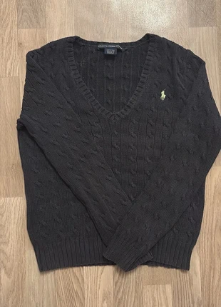 Pull Ralph Lauren Col v Torsadée Noir, marque: Ralph Lauren, état: Très bon état, taille: L / 40 / 12, 29,00 €, 31,15 € Protection acheteurs incluse