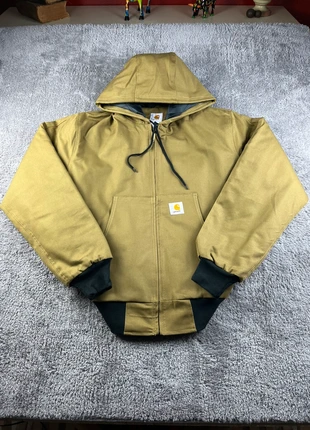 Veste Carhartt Marron Clair Matelassée Homme Capuche Streetwear - Taille L - VMCCL, merk: Carhartt, staat: Nieuw zonder prijskaartje, maat: L, € 49,00, € 52,15 inclusief Kopersbescherming Pro