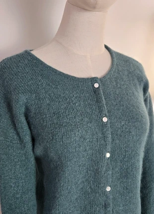 Sézane vert cardigan S kid mohair & alpaga, brand: Sézane, condition: Very good, size: S / 36 / 8, €68.00, €72.10 includes Buyer Protection