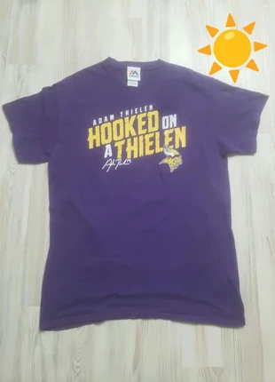 T-shirt violet des Vikings taille M Majestic, marque: Majestic, état: Très bon état, taille: M, 10,99 €, 12,24 € Protection acheteurs incluse