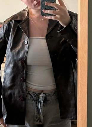 Brown Leather Jacket, brand: Together, condition: Very good, size: M / UK 12-14, £17.00, £18.55 includes Buyer Protection