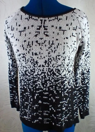 Pull noir et blanc taille 38 marque made in italy, brand: Made In Italy, condition: Very good, size: M / 38 / 10, €7.00, €8.05 includes Buyer Protection Pro