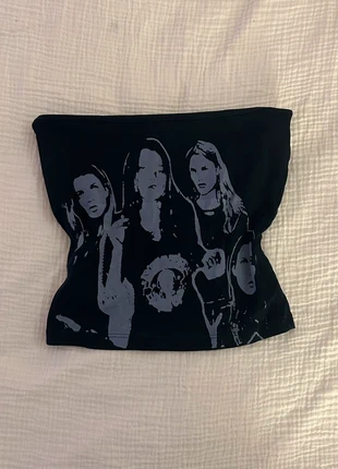 haut bandeau bleu à imprimé, marca: Subdued, estado: Muito bom, tamanho: S / 36 / 8, €7.00, €8.05 inclui Proteção do Comprador