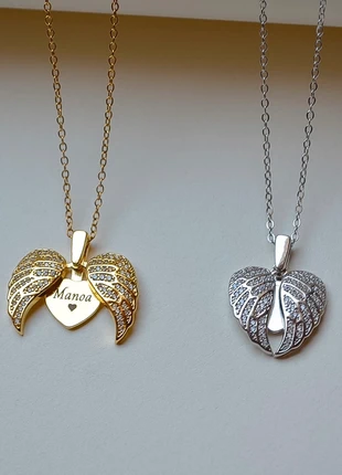 Collier Aile d’Ange Gardien – Message intérieur, marca: Boutique indépendante, estado: Muito bom, €13.00, €14.35 inclui Proteção do Comprador Pro