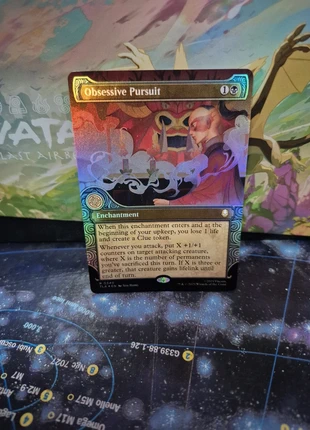 Obsessive Pursuit Foil, merk: Magic: The Gathering, staat: Heel goed, € 5,00, € 5,95 inclusief Kopersbescherming