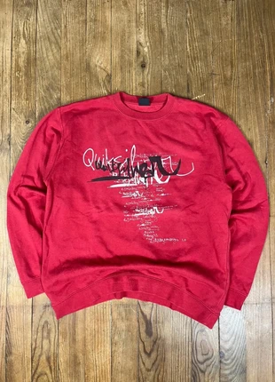 Sweat Crewneck / pull vintage Y2K Surfwear Quiksilver imprimé graphique L rouge Coton, marque: Quiksilver, état: Bon état, taille: L, 15,50 €, 16,98 € Protection acheteurs (Pro) incluse