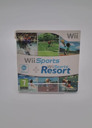 Wii Sports + Wii Sports Resort Nintendo Wii PAL EU Multilingua Testato, staat: Heel goed, € 21,00, € 22,75 inclusief Kopersbescherming