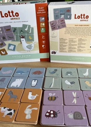 Little Dutch lotto spel, merk: Little Dutch, staat: Heel goed, maat: 24-36 maanden / 92 cm, € 7,50, € 8,58 inclusief Kopersbescherming