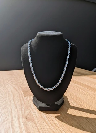 Lussuosa Maglia Corda Argento Acciaio Inossidabile NUOVA!, condizioni: Nuovo con cartellino, €7.99, €9.09 include la Protezione acquisti