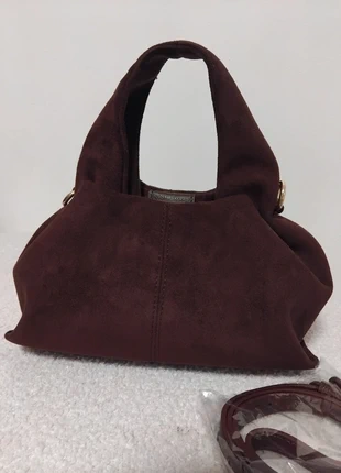 🔥😎Sublime sac en cuir suédine chocolat – chic, pratique et hyper tendance, marca: boutique indépendant, estado: Nuevo sin etiquetas, 45,00 €, 47,95 € Protección al comprador incluida