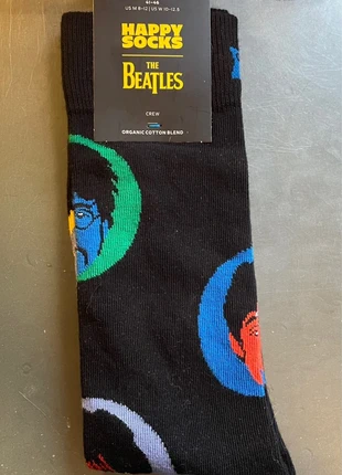 Paire chaussettes neuves Happy Socks theme Beatles, marque: Happy Socks, état: Neuf avec étiquette, taille: M | 43–46, 7,00 €, 8,05 € Protection acheteurs incluse