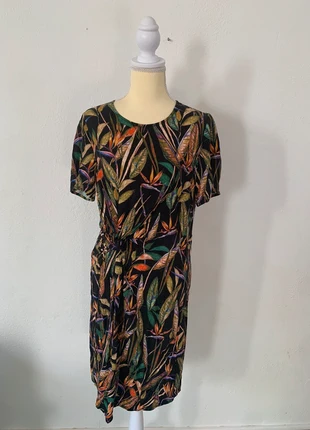 Robe imprimée feuillage – Camaïeu – Taille 40, brand: Camaïeu, condition: Very good, size: L / 40 / 12, €12.99, €14.34 includes Buyer Protection