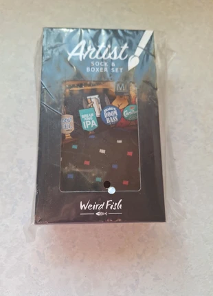New Weird Fish Sock and boxer set sz M 36in boxed, brand: Weird Fish, condition: New with tags, size: M, £5.00, £5.95 includes Buyer Protection