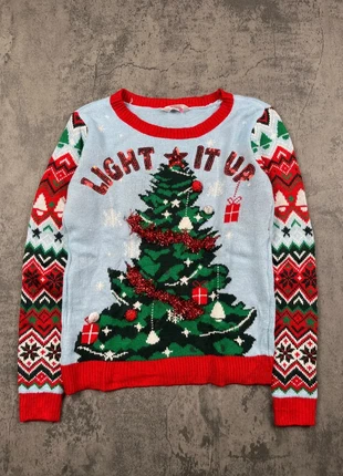 Vintage Christmas Sweater – Ugly Xmas Funny Classic Santa’s USA Style Santa’s Reindeer – Size S, brand: Vintage Love, condizioni: Ottime, taglia: S / IT 40 / EU 36, €20.00, €21.70 include la Protezione acquisti Pro