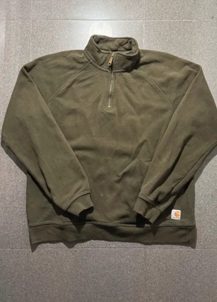 Triple dark green Carhartt workwear quarter zip, marque: Carhartt, état: Très bon état, taille: L, 25,00 €, 26,95 € Protection acheteurs incluse