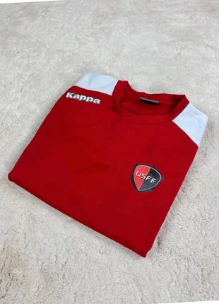 Pull Kappa USFF M Rouge, marke: Kappa, zustand: Sehr gut, größe: M, 9,99 €, 11,19 € inklusive Vinted-Käuferschutz