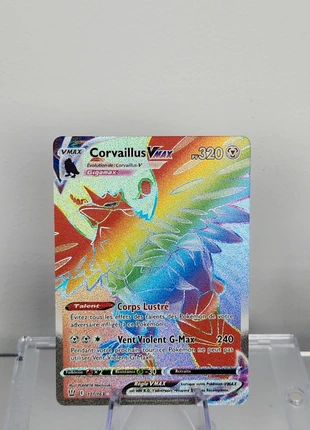 Corvaillus VMAX 171/163 - EB Styles de Combat, marque: Pokémon, état: Neuf sans étiquette, 15,00 €, 16,45 € Protection acheteurs incluse