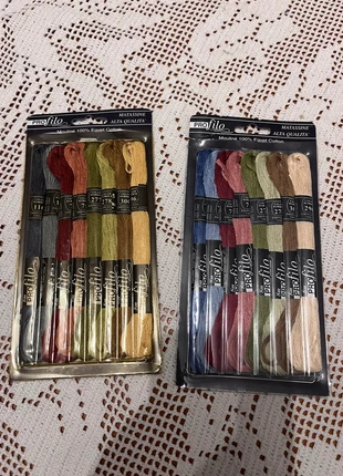 16 matassine ricamo Profilo mouline’, marque: PROFILO, état: Neuf avec étiquette, 2,50 €, 3,33 € Protection acheteurs incluse