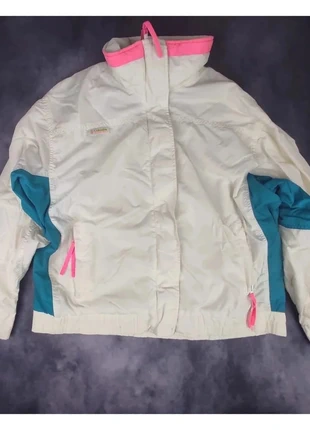 columbia veste ski blanche femme XL détails rose bleu vintage “227”, brand: Columbia, condition: Very good, size: XL / 42 / 14, €16.00, €17.50 includes Buyer Protection Pro