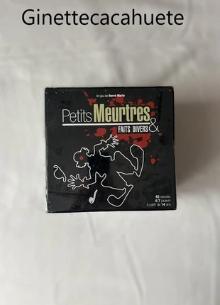 Jeu de société Petits Meurtres & Faits Divers – Neuf sous blister, état: Neuf avec étiquette, 25,00 €, 26,95 € Protection acheteurs incluse