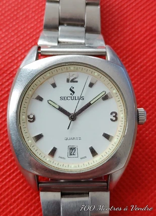 Montre suisse🇨🇭 vintage seculus non fonctionnelle, brand: seculus, condition: Good, size: 39–42 mm, €7.90, €9.00 includes Buyer Protection Pro