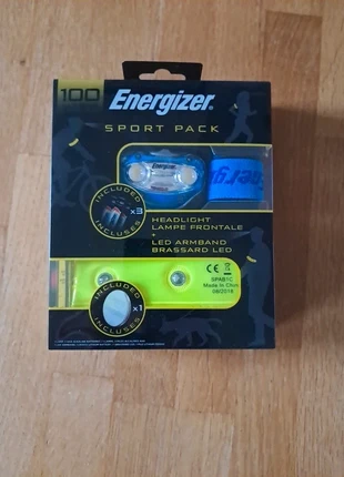 Lampe frontale + brassard led Energize, marque: Energizer, état: Neuf avec étiquette, 9,99 €, 11,19 € Protection acheteurs incluse