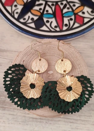 Boucles d'oreilles Filaë, marque: Fait Main, état: Neuf avec étiquette, 5,10 €, 6,06 € Protection acheteurs (Pro) incluse