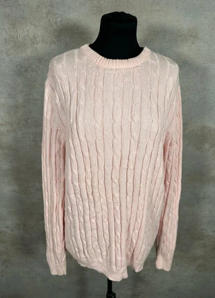 Pull Maille Torsadée Cable Knit Vintage Grant Thomas rose clair taille L, marque: Vintage Dressing, état: Très bon état, taille: L / 40 / 12, 12,00 €, 13,30 € Protection acheteurs (Pro) incluse