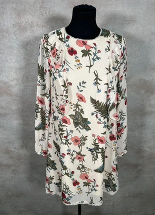 Robe Grace & Mila creme florale taille S, marca: Grace & Mila, estado: Muy bueno, tamaño: S / 36 / 8, 15,00 €, 16,45 € Protección al comprador Pro incluida