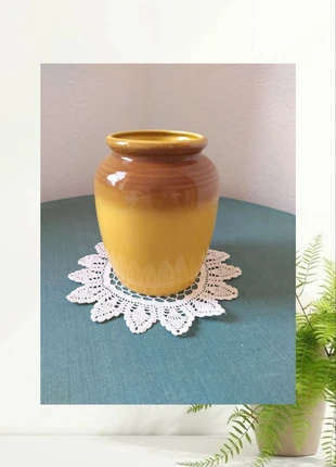 Jarrón cerámico elegante /Élégant vase en céramique vintage, merk: Vintage Boutique, staat: Heel goed, € 14,00, € 15,40 inclusief Kopersbescherming