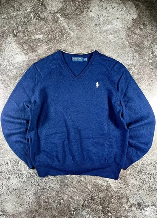 Pull sweat crewneck Ralph Lauren vintage y2k 2000s femme bleu/marine laine hiver Taille M/L, marca: Ralph Lauren, estado: Muy bueno, tamaño: L / 40 / 12, 29,00 €, 31,15 € Protección al comprador incluida