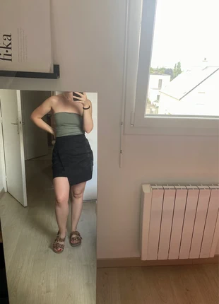 Jolie jupe noire camaïeu, marke: Camaïeu, zustand: Sehr gut, größe: M / 38 / 10, 6,50 €, 7,53 € inklusive Vinted-Käuferschutz