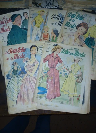 Lot 5, le petit écho de la mode - 1952, état: Satisfaisant, 6,00 €, 7,00 € Protection acheteurs incluse
