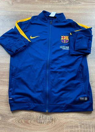 Nike Veste Garcon vintage FCB bleumarinejaune, Taille XL 158-170 - Etat correct, marca: Nike, estado: Muito bom, tamanho: S, €35.00, €37.45 inclui Proteção do Comprador
