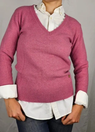 Vintage sacoor brothers jersey de punto cuello pico maglione in maglia lana pull office y2k, marca: Sacoor, estado: Muito bom, tamanho: S / 36 / 8, €35.00, €37.45 inclui Proteção do Comprador