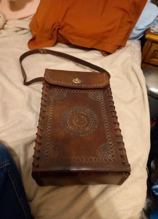 Grand sac en cuir style médiéval vintage, marca: Fait Main, estado: Bueno, 36,00 €, 38,50 € Protección al comprador incluida