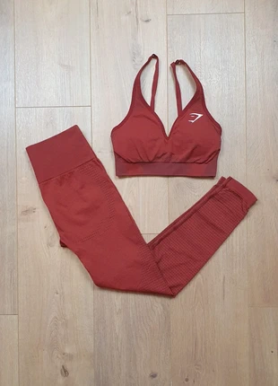 Ensembles seamless Gymshark femmes | Taille S | Bordeaux | Trés bon état | VT175, marca: Gymshark, estado: Muito bom, tamanho: S / 36 / 8, €49.95, €53.15 inclui Proteção do Comprador
