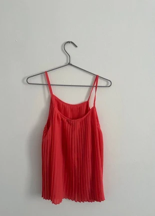 Coral Pleated Strappy Top – Girl In Mind – NWT, marque: Girl in Mind, état: Neuf avec étiquette, taille: L / 40 / 12, 10,00 €, 11,20 € Protection acheteurs incluse