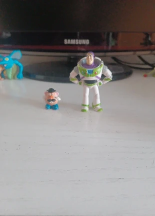 Dos Figuras de toy story, marque: Disney, état: Bon état, taille: Prématuré, jusqu'à 44cm, 5,00 €, 5,95 € Protection acheteurs incluse