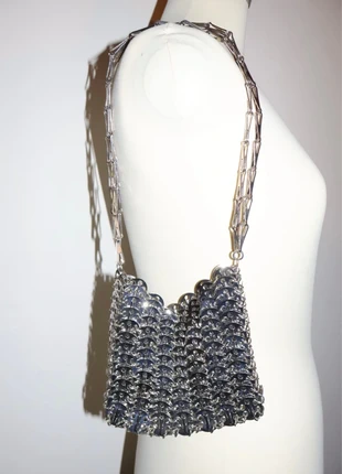 Handmade silver chain bag, brand: Vintage Dressing, condizioni: Nuovo senza cartellino, €90.00, €95.20 include la Protezione acquisti